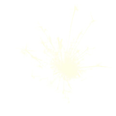 fireworks on transparent background, png