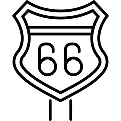 Route 66 Icon