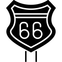 Route 66 Icon