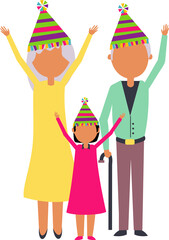 Family New Year Celebrate