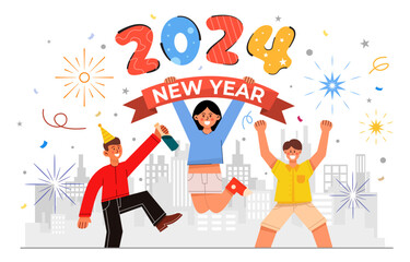 New Year Festivity with Friends