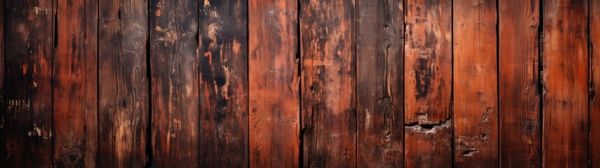 Obraz premium Vintage Charm: Close-up of Textured Old Wooden Wall