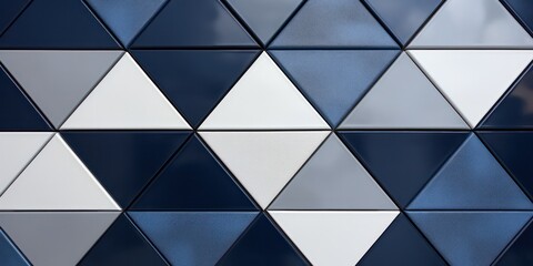 Combination of gray tiles with a navy blue hue, possibly indicating a design or color scheme involving these two colors for tiles or a tiled surface.