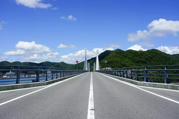 Foto op Plexiglas 日生湾に架かる備前日生大橋（岡山県備前市） © WAWA