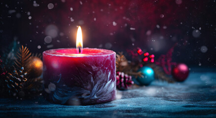 Colorful Christmas background