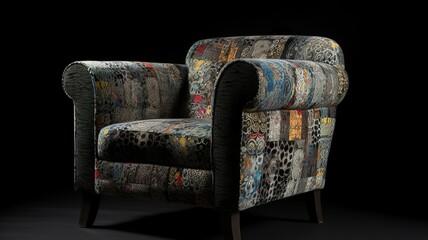 a nice armchair is definitely necessary for the living room, it is not only beautiful decor, but also comfortable - obrazy, fototapety, plakaty