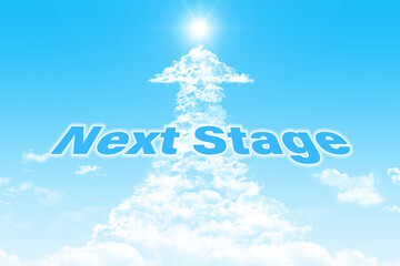 Next Stage 青空にかかる上昇雲
