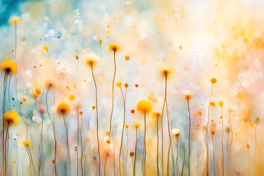abstract floral background