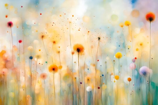 abstract watercolor background