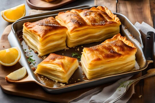 apple pie with cinnamon