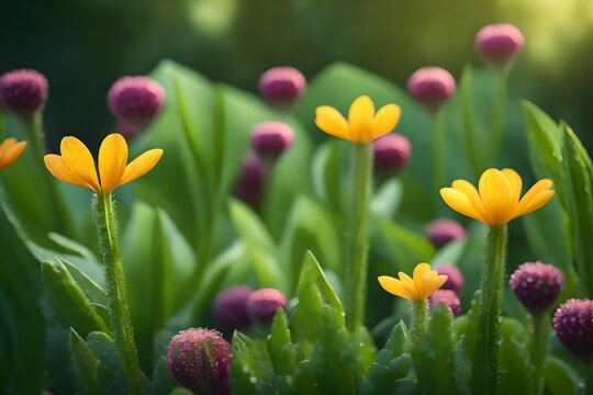 tulips in the garden