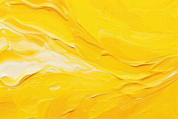 Yellow oil paint fashion background material