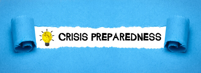 Crisis preparedness	
