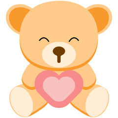 teddy bear with heart