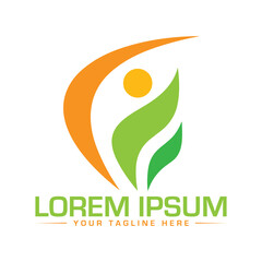 Wellness Logo Design Creative and Modern Logo Design