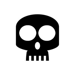 Skull Icon Illustration