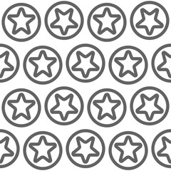 Holiday background, seamless pattern with stars. Vector illustration in this file format can change the color of the image.