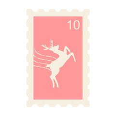 Christmas Postage Stamp