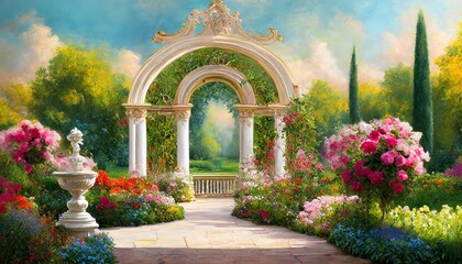 Painting of Garden