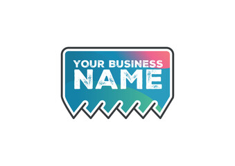Fototapeta premium Business Logo Sharp Feet