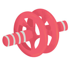 Pink Fitness equipment 