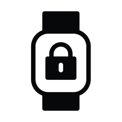 Smart watch icon and actions
