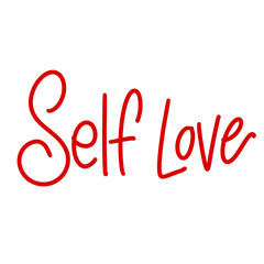 Self love text 