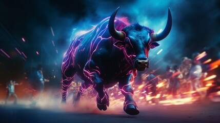 A cowboy's incredible display of courage as he tames a wild bull