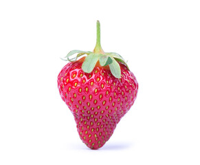 strawberry isolated over white