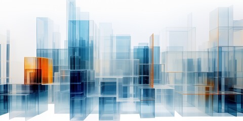 Multiple exposure of modern abstract glass architecture
Multiple exposure of modern abstract glass...