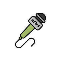 Microphone Icon Vector Design Template