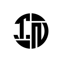 TN letter logo creative design. TN unique design.
