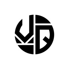 VQ letter logo creative design. VQ unique design.

