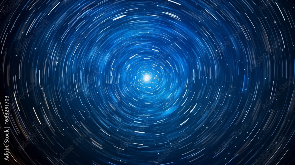 Wall mural cellular constellation: frame a captivating image that mirrors the night sky, but instead, it's an a