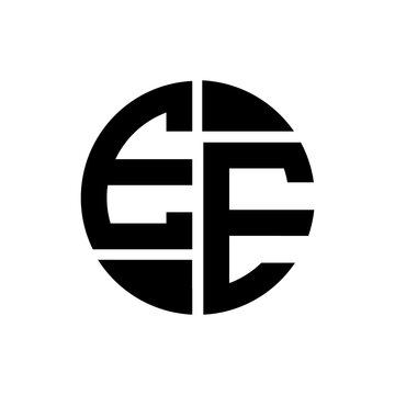 EE letter logo creative design. EE unique design.
