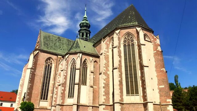 Church. Old Brno Monastery. Augustinian abby. St Thomas abby. Brno, Czech Republic. 