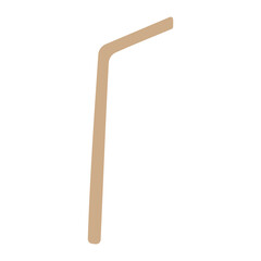 straw drinks paper eco zero wast icon