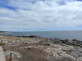 c&ocirc;te bretonne batz sur mer le croisic, ile de batz, le grand blockhaus, blockhaus de batz sur mer