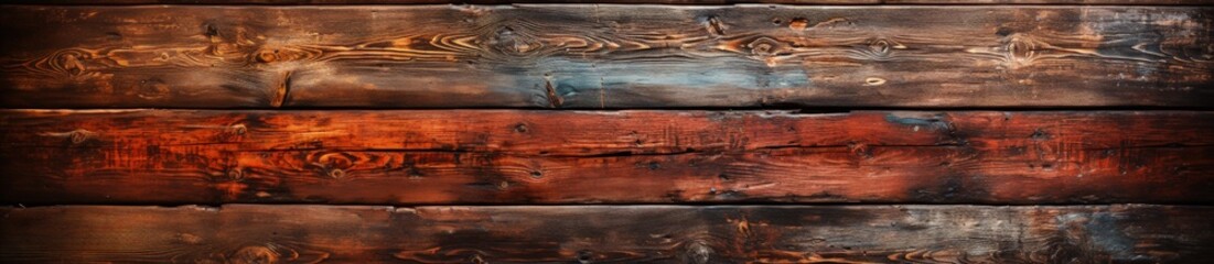 Naklejka premium Rustic Weathered Wooden Wall Texture