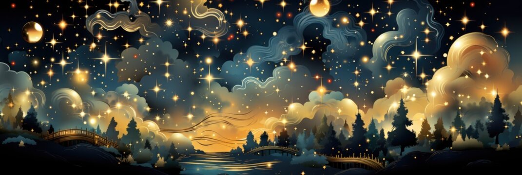 Night Sky Stars, Background Image For Website, Background Images , Desktop Wallpaper Hd Images