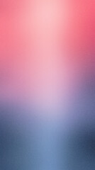 Fototapeta premium Pink coral blue marine abstract grainy gradient background noise texture effect summer poster design. Pinkish bluish gradient