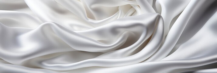 Closeup Rippled White Silk Fabric, Background Image For Website, Background Images , Desktop Wallpaper Hd Images