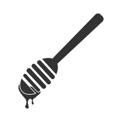 dripping honey icon vector ilustration.