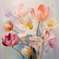 bouquet of tulips