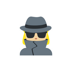 Woman Detective: Medium-Light Skin Tone 