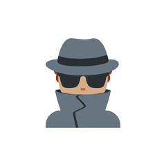 Man Detective: Medium-Skin Tone 