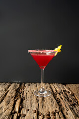 A Visual Ode to Red Cocktail