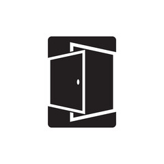 Set of door logo template vector icon illustration design