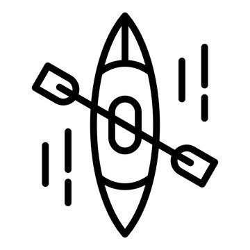 recommend clip art: Kayaking Icon