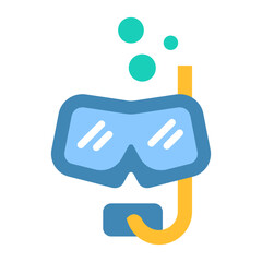Snorkeling Icon